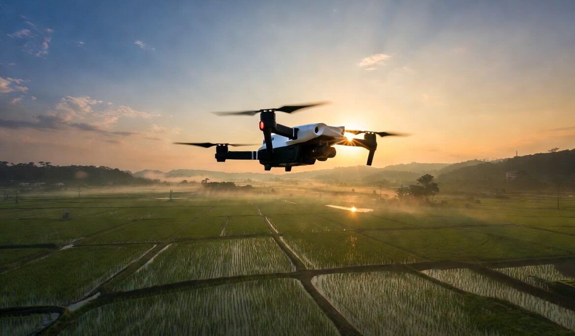 Drones agrícolas en Neiva y Huila: cómo están revolucionando los cultivos de arroz, café y tilapia