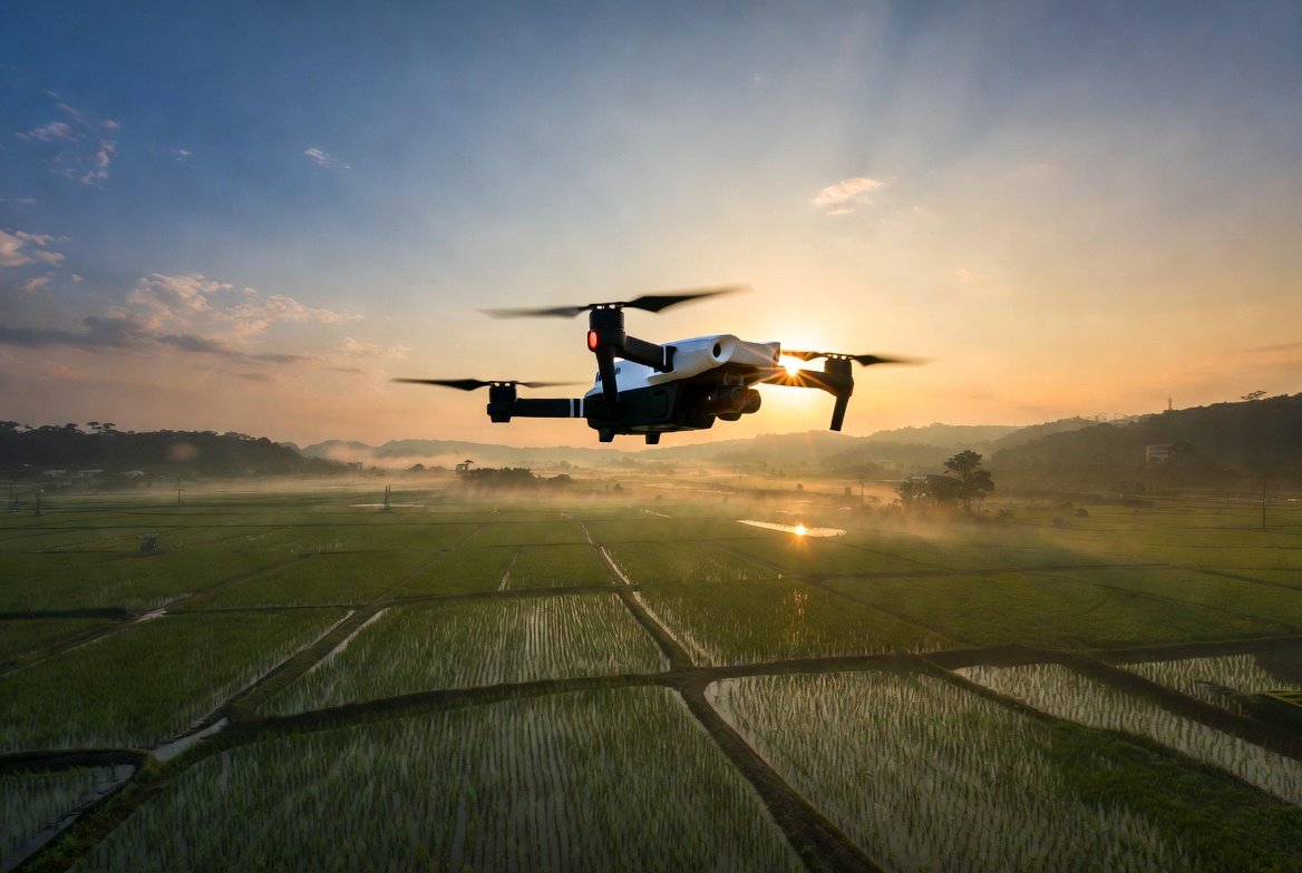 Drones agrícolas en Neiva y Huila: cómo están revolucionando los cultivos de arroz, café y tilapia